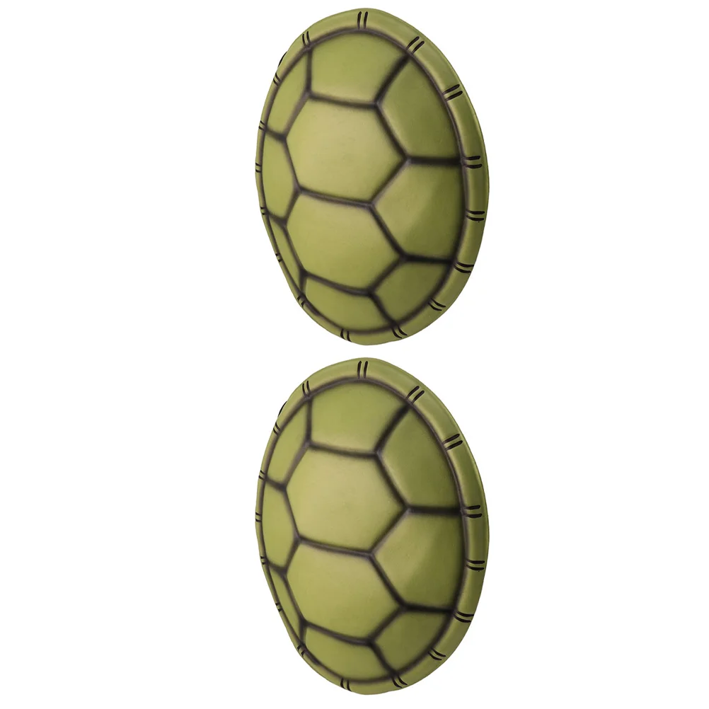 

2 PCS Simulated Turtle Shell Novelty Cosplay Animal Toy Outfits Kids Costume Party Shells Props Carnival