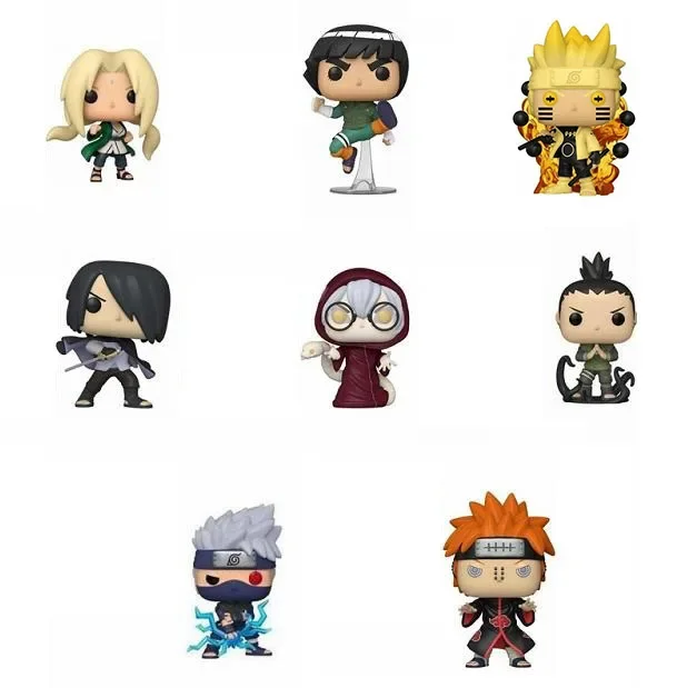 Экшн-фигурка из ПВХ Funko NARUTO KAGUYA 179 # GAARA 728 OROCHI 729 TSUNADE 730 KAKASHI 822 Коллекционная модель