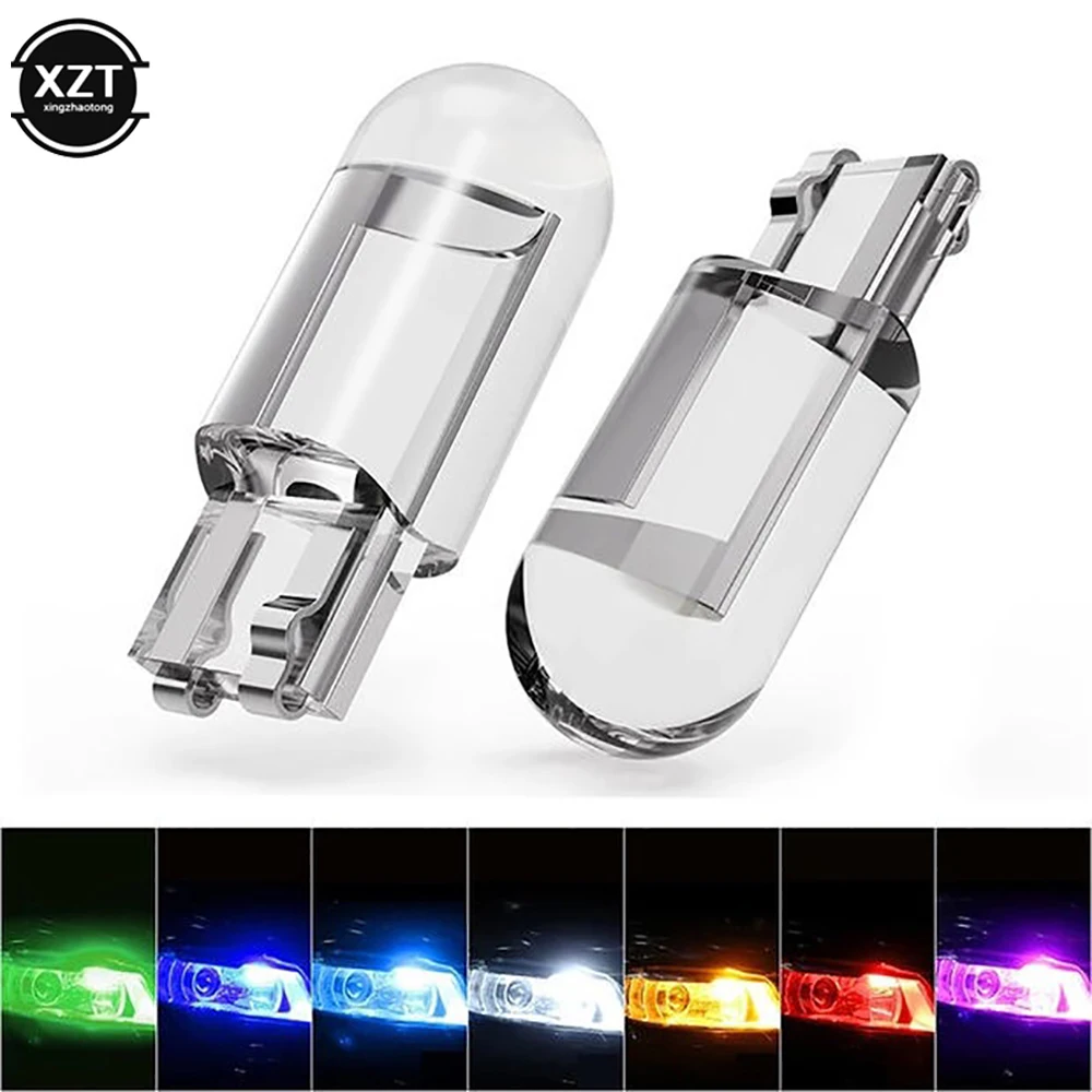 1X новейшая СВЕТОДИОДНАЯ Лампа T10 для автомобиля, цвет белый, автомобильная лампа для номерного знака, купол, лампа для чтения дневных ходовых огней, стиль 12 В