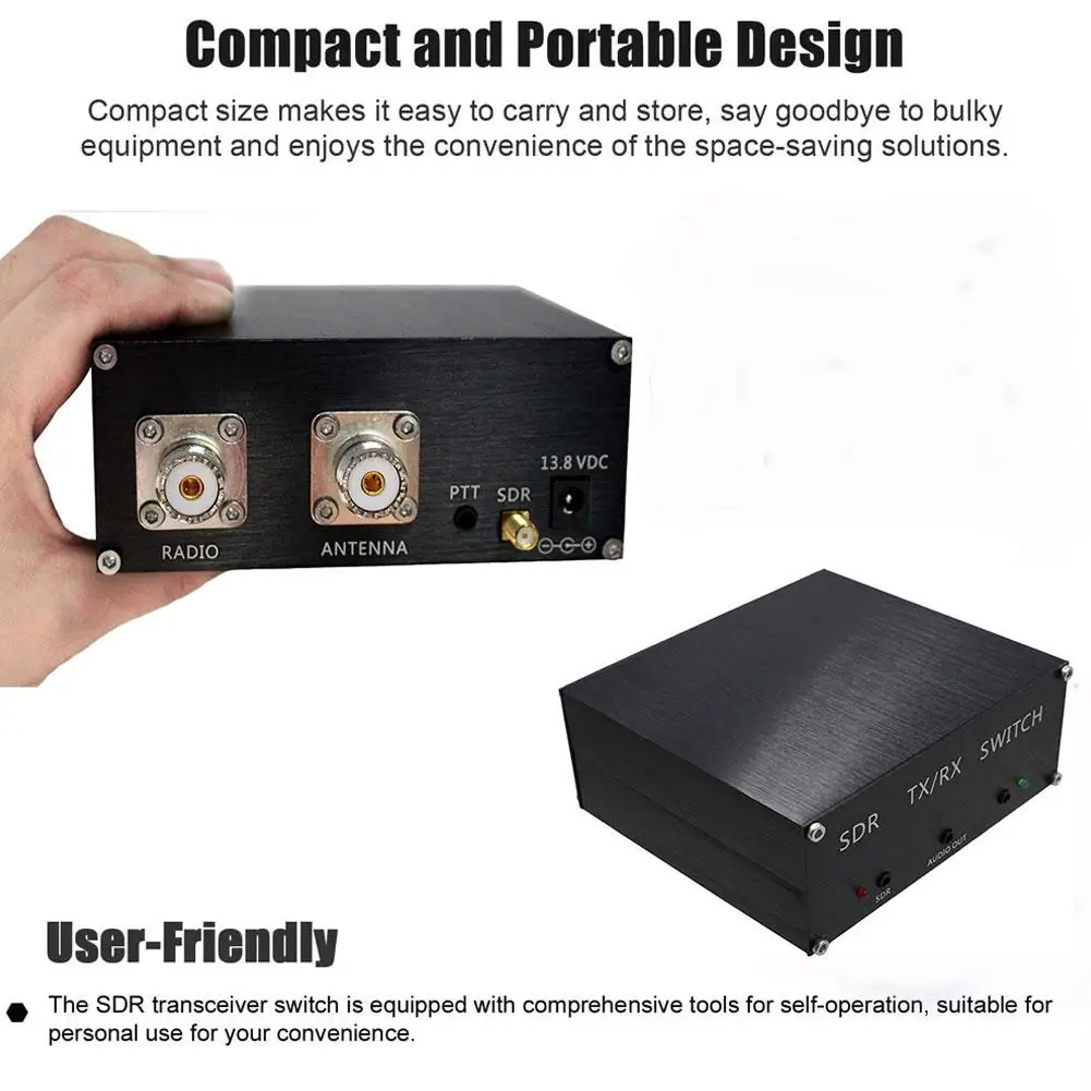 Переключатель трансивера SDR 160 МГц/100 Вт переключатель TR радиоантенна Sharer