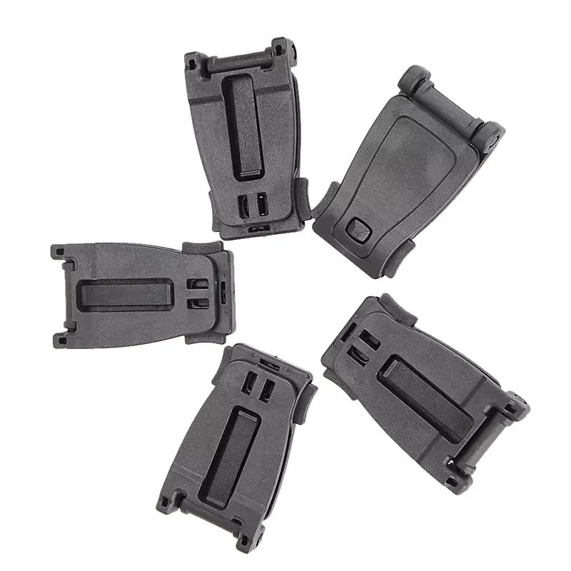 

Accessories 5Pack Molle Backpack Buckles Strap Bag Webbing Connecting Clip Military Backpack Buckle EDC Outdoor Tools