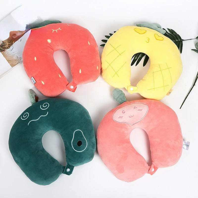 

Подушка с надписью «Can Love», дорожная U-образная подушка для вождения и шеи, из хлопка с эффектом памяти, для сна