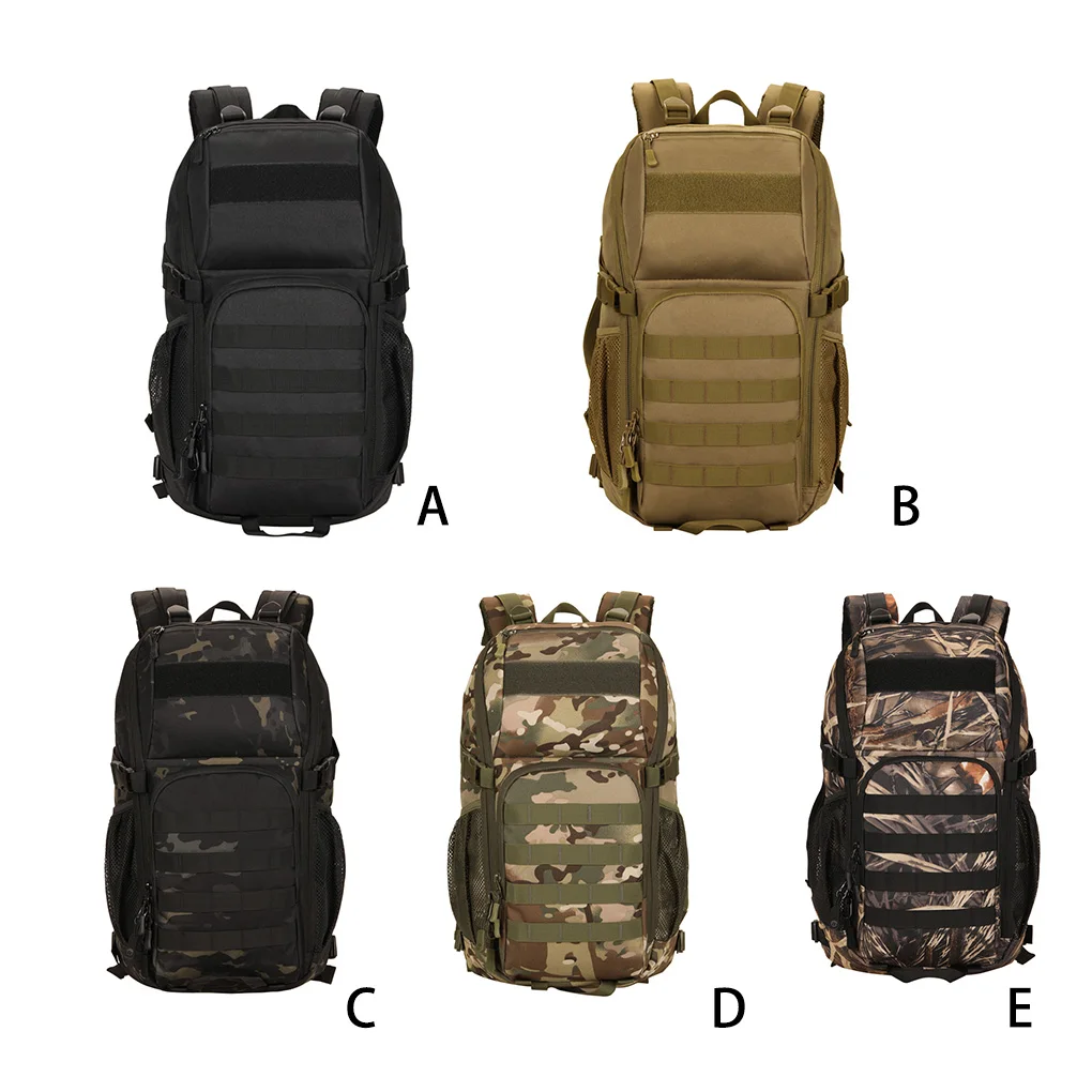 

Мужской рюкзак для улицы, сумка через плечо, многофункциональный рюкзак с наклейкой, аксессуары большой вместимости, серый камуфляж