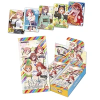 new the quintessential quintuplets card anime original flash card rare boutique set card boy kids girls gift