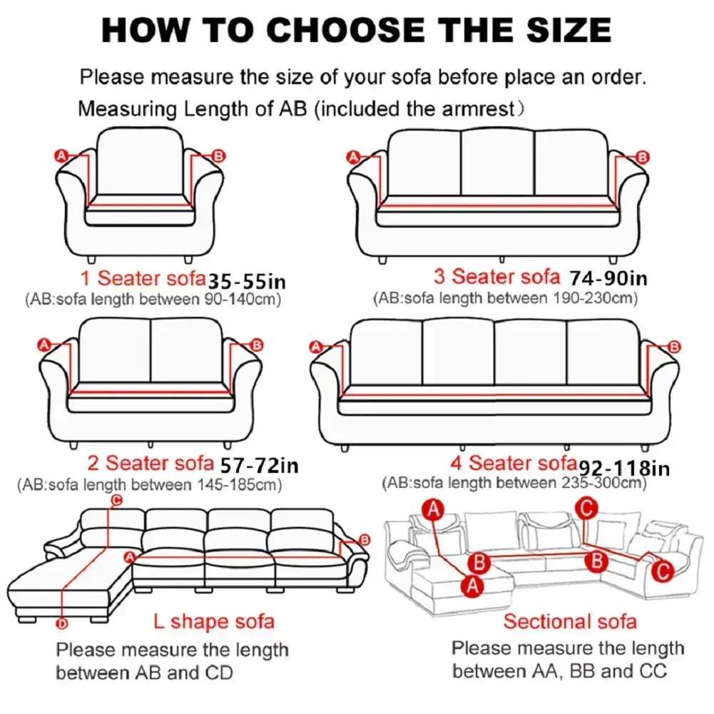 Водонепроницаемый чехол для дивана гостиной толстый эластичный жаккардовый