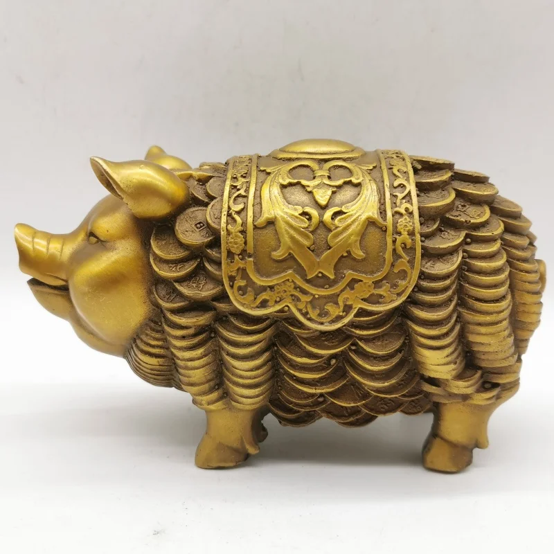 

Античная бронза, латунь, Luy Pig, источник богатства Guangjin Luy Fortune, Изысканная форма, изысканное ремесло, изысканная Пинга
