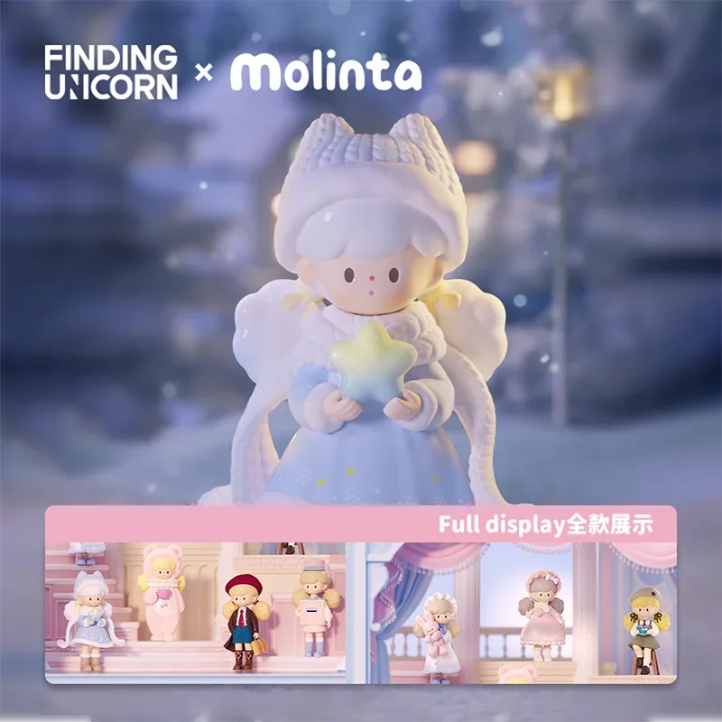 Фото Игрушки-сюрпризы Finding Unicorn Molinta Exquisite Theater Series: модные фигурки в случайной коробке-сюрпризе, подарочный набор-сюрприз №2