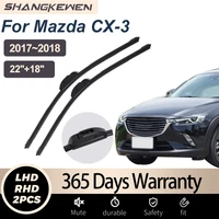 car wipers blade for mazda cx 3 2017 2018 universal windshield soft rubber shangkewen wipers blade repair mazda car accessories