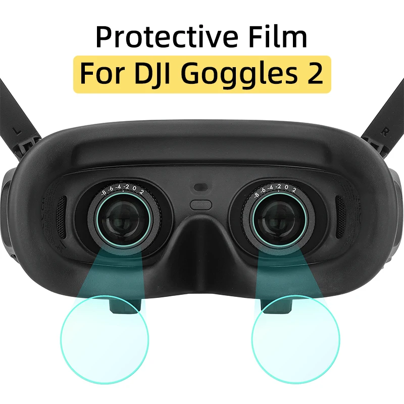 

For DJI Avata Drone Goggles 2 Protective Film Flying Glasses Scratch Resistant Explosion-proof HD Protection Film Accessories