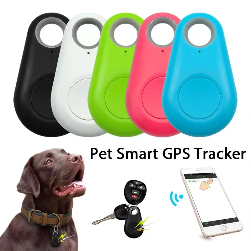 

Mini Smart Bluetooth GPS Tracker Cat Dog Anti-Lost Tracking Device Accessories Pets Articles Key Collar Tag Locator