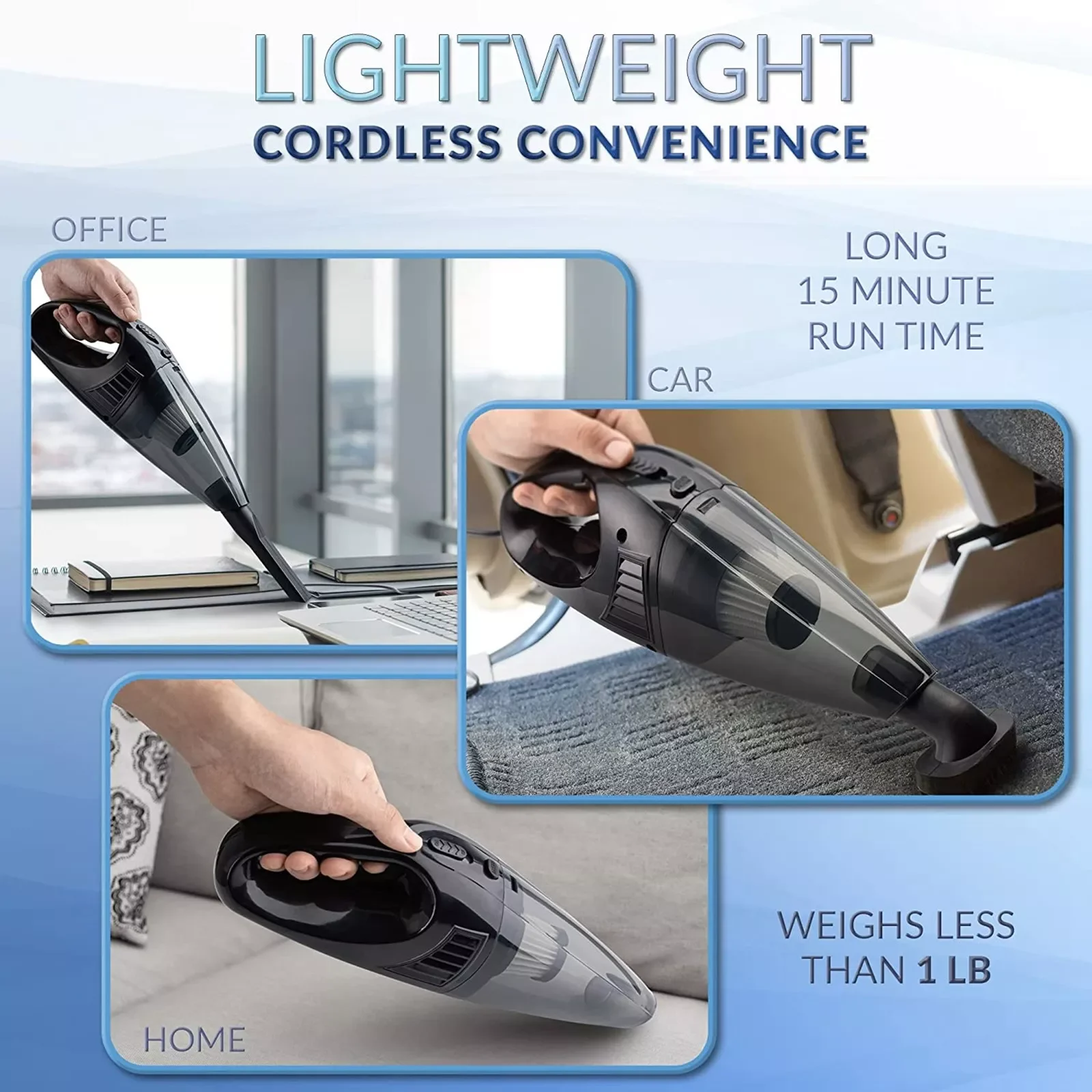 

NEW2023 Portable Handheld Powerful Suction Wireless Car Vacuum Cleaner Vacuum Cleaner Dry And Wet Dual Use For Auto Interior Hom