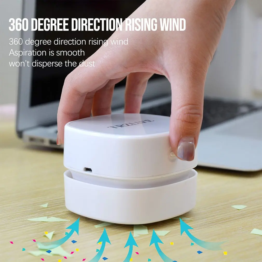 

2022 Vacuum Cleaner Brush Desk Dust Tool Table Sweeper Tabletop chargeable for Car Home Computer Sweeper High Suction Material