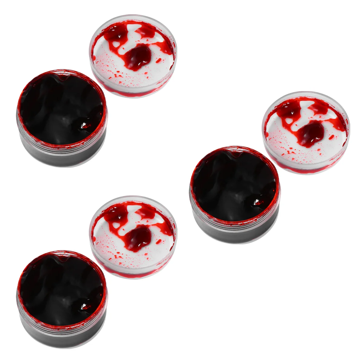 

3 Boxes Blood Plasma Fake Blood Makeup Blood Horror Makeup Supply for Halloween