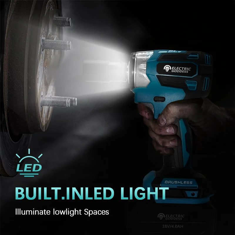 Электрический шуруповерт DTD175 нм бесщеточный ударный гайковерт Аккумуляторный