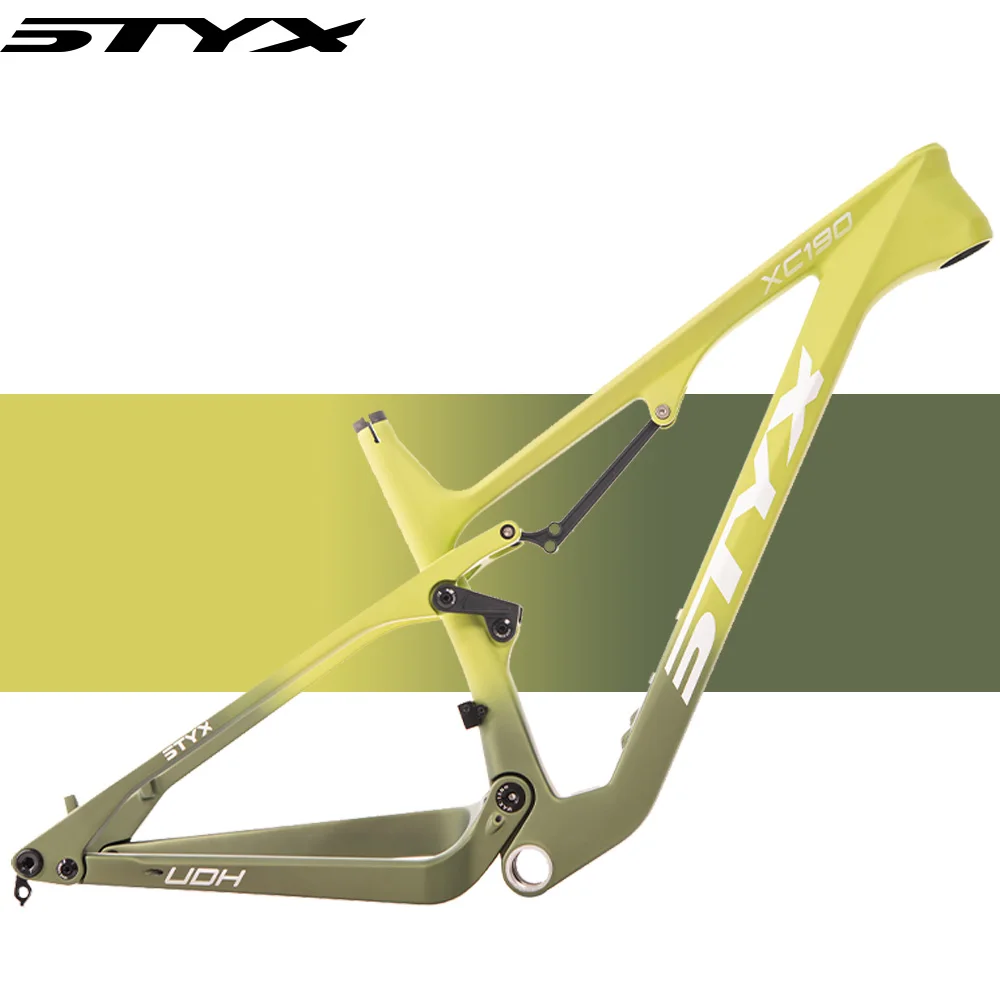 Карбоновая рама MTB STYX 29 горного велосипеда с полной подвеской гравийная XC для