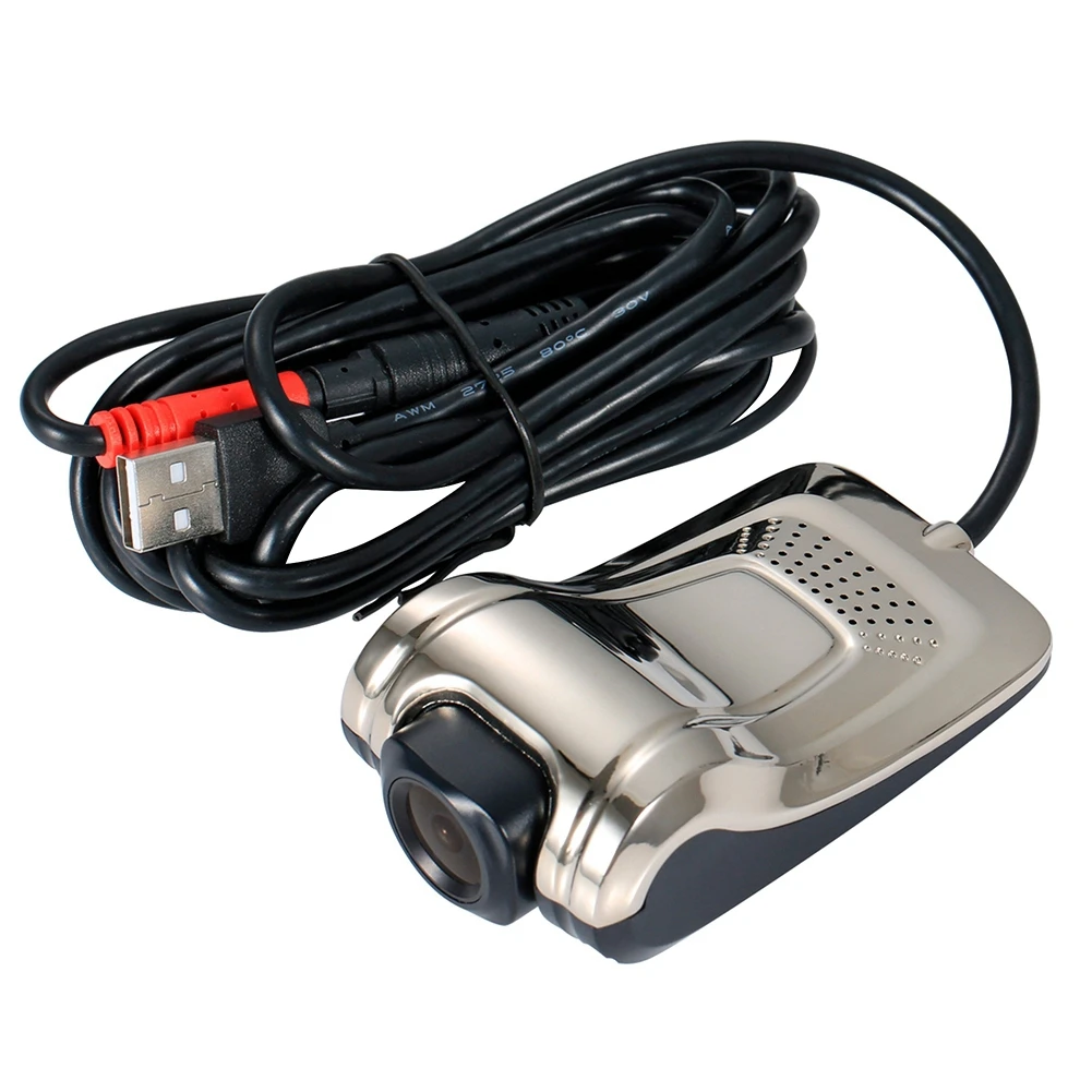 

DC 5V Professional Zinc Alloy Car Driving Recorder With APK USB ZW10A DVR Camera