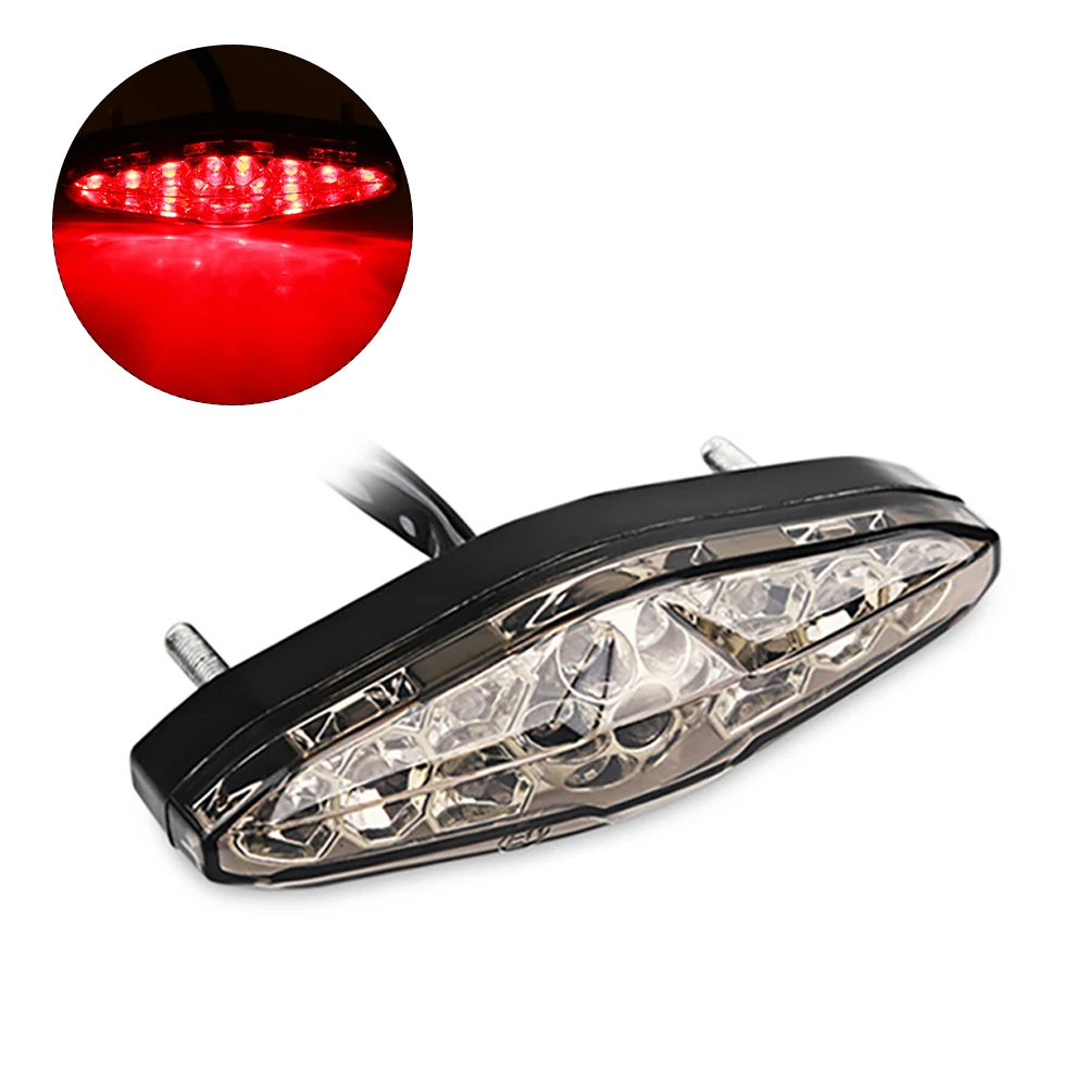 

Rear Light Smoke LED Tail For Suzuki ATV LTZ King Quad Runner DR DRZ 650 400 LT Universal Motorcycle Indicators Brake Light