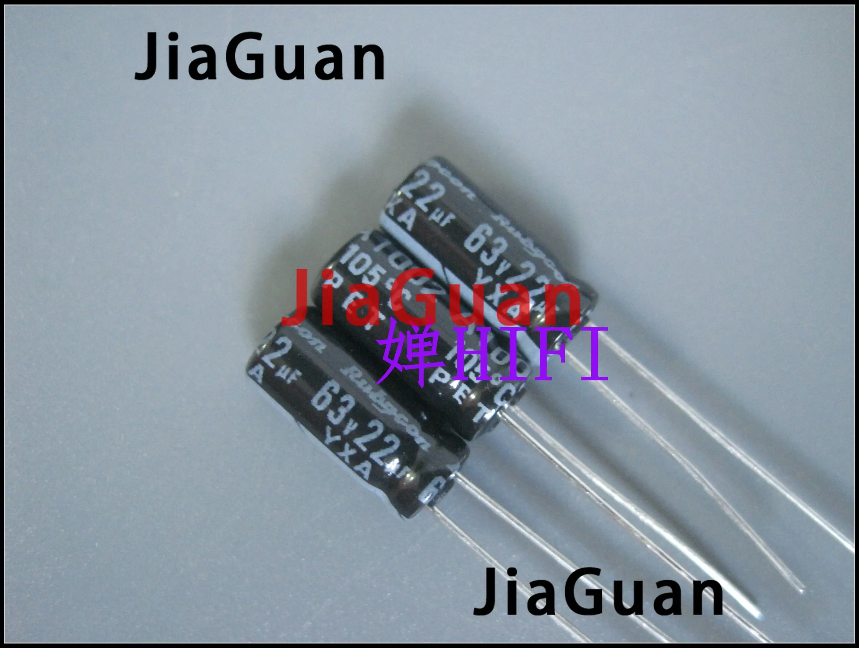 RUBYCON-condensadores electrolíticos de aluminio, 100 grados, YXA 63V22UF 5X11MM, yxa 22UF V 63 22UF/63V, nuevo, 105 piezas