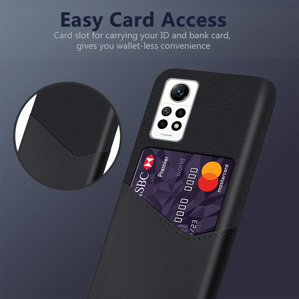 Деловая Женская Обложка для Redmi Note 12 Pro 4G чехол с держателем карт Note12 6 67 дюйма 2209116AG