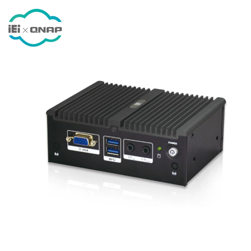 

IEI uIBX-250-BW-N3/2G-R20 Fanless industrial embedded computer with Intel Celeron N3160 1.6 GHz