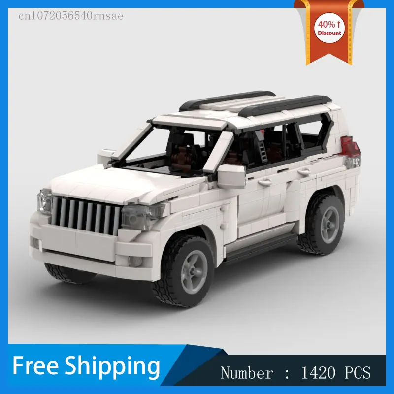 Строительные блоки MOC Land Cruiser Camper модульная модель автомобиля сборка игрушек