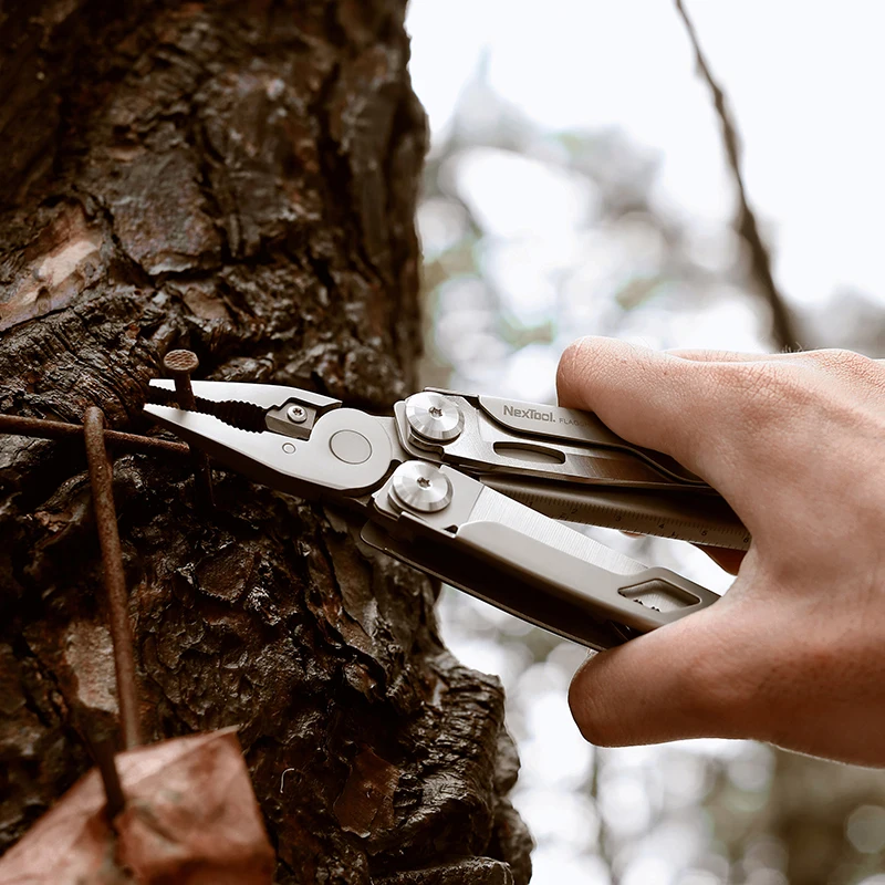 Многофункциональный инструмент NexTool Flagship Pro 16 в 1 складные плоскогубцы ножницы