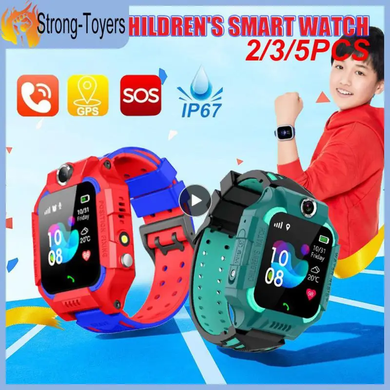 

Children's Smart Watch GPS Tracker Phone Call Digital Watch, Sports Smart Watch, Touch Screen Mobile Phone Camera Loss Proof SOS