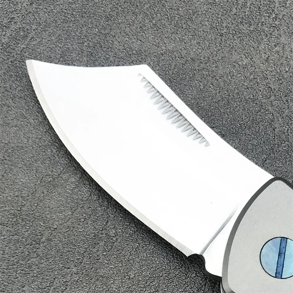 Уличный складной карманный нож D2 стальной цельнометаллический шарикоподшипник