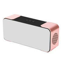 lenovo l022 1 portable wireless speaker bluetooth 5 0 subwoofer tf card aux stereo bass wireless loudspeaker pink