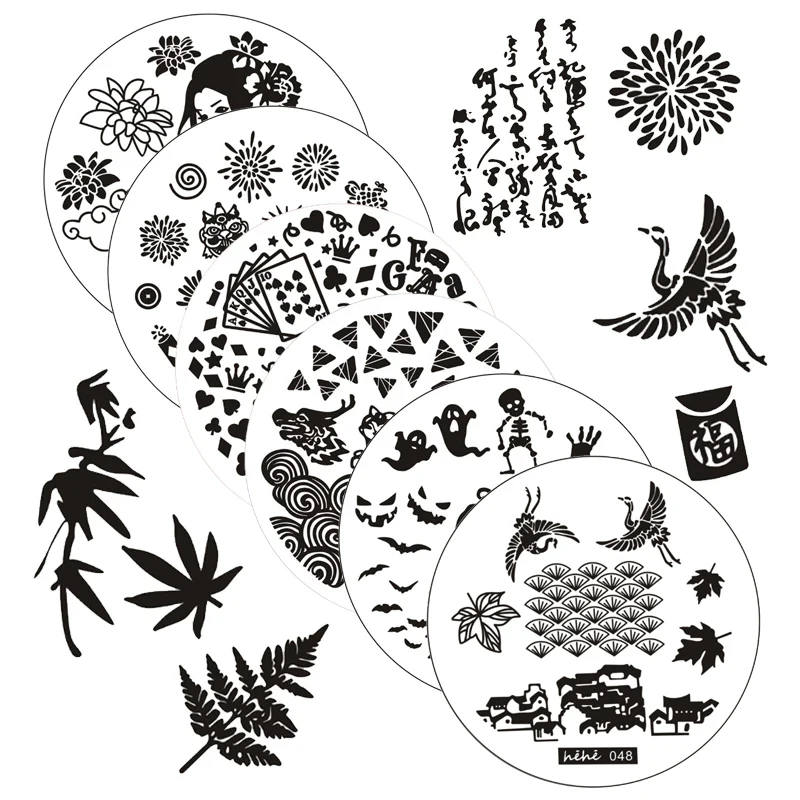 Шаблон для стемпинга ногтей из нержавеющей стали