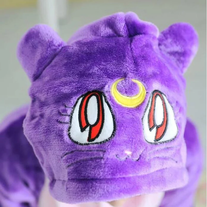 Unisex Fleece Onesie Plush One Piece Pajamas Set Kigurumi Animal Onesie Cartoon Christmas Halloween Cosplay Onepiece Cat Costume