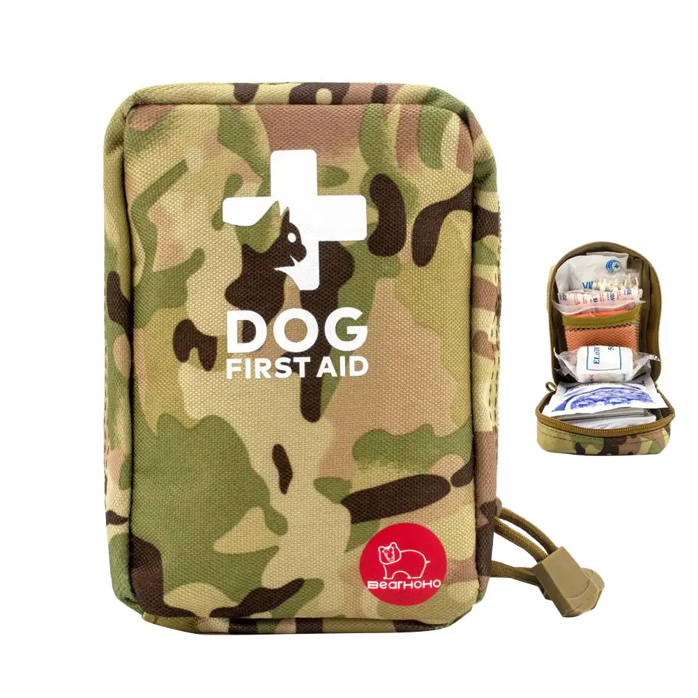 

72pcs/set Mini Pet First Aid Kit Survival kit Military Dog Emergency Rescue Tactical Medical Bag Set First Aid Bag