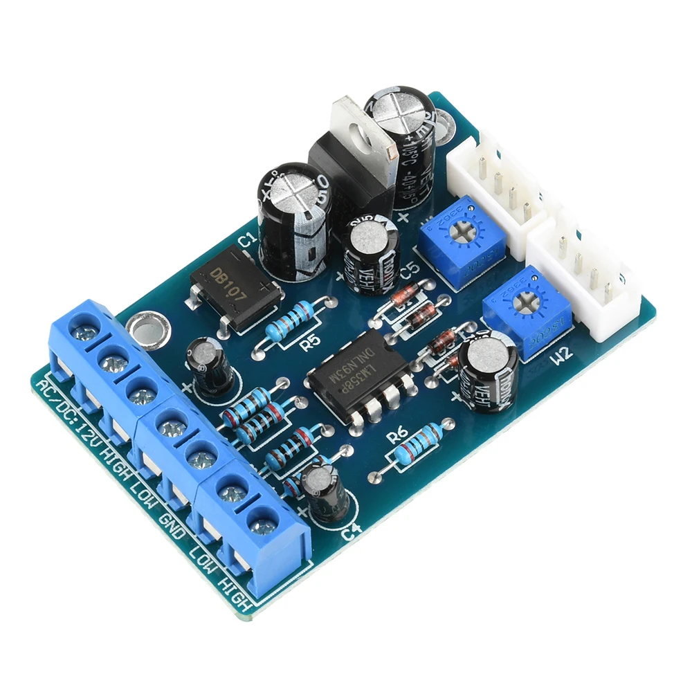 TA7318P AC/DC 12-15 В VU метр плата драйвера усилителя передняя электронная трубка желчный