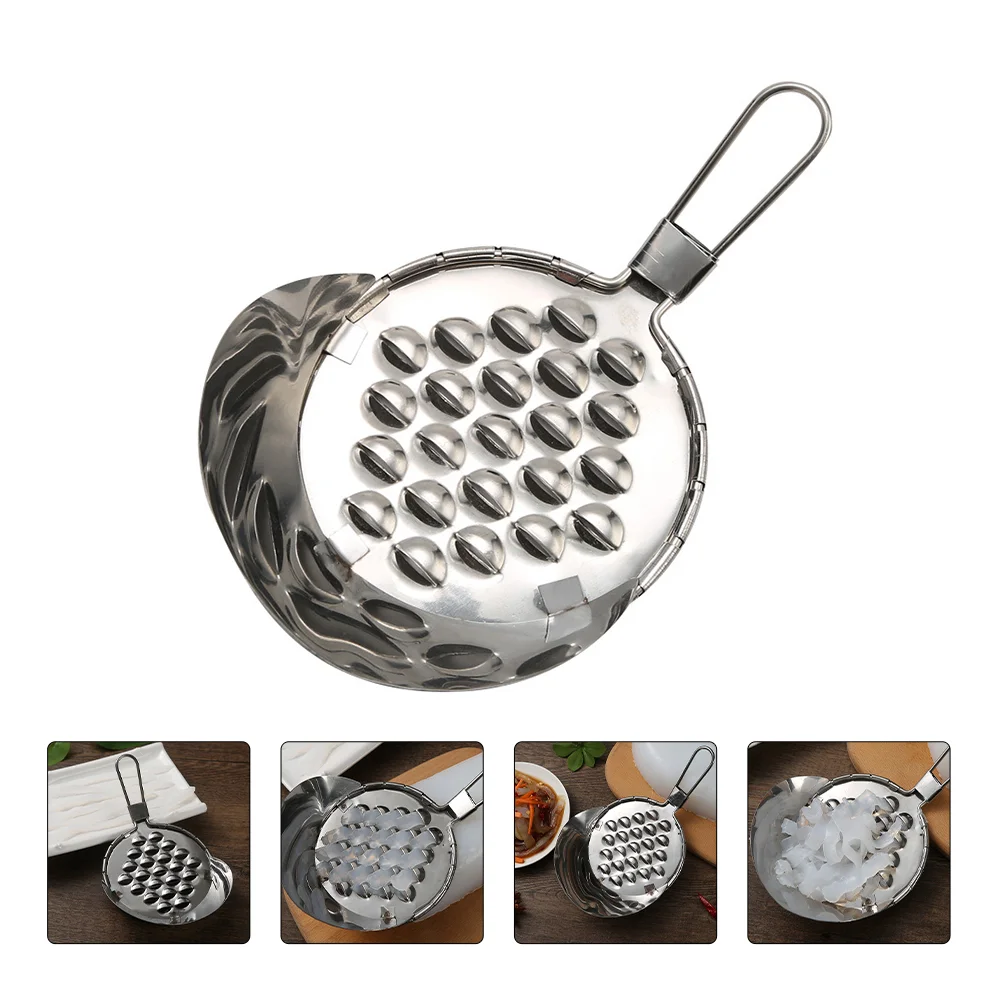 

2 Pcs Pizza Spatula Stainless Steel Jelly Plane Stainless Steel Scraper Fruit Scraper Lemon Grater Handle Cheese Graters