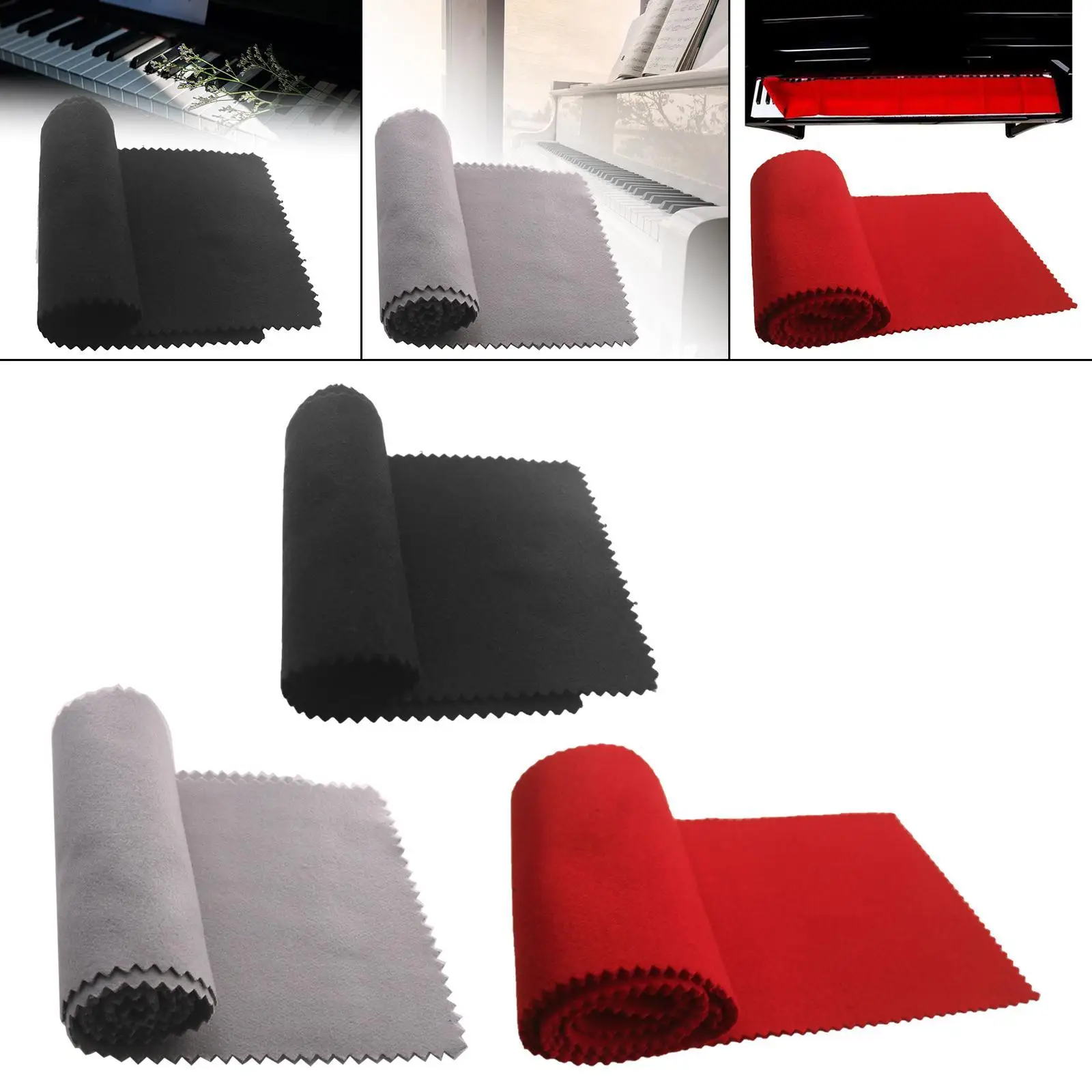 Универсальный чехол для клавиатуры фортепиано очистки и защиты электрических