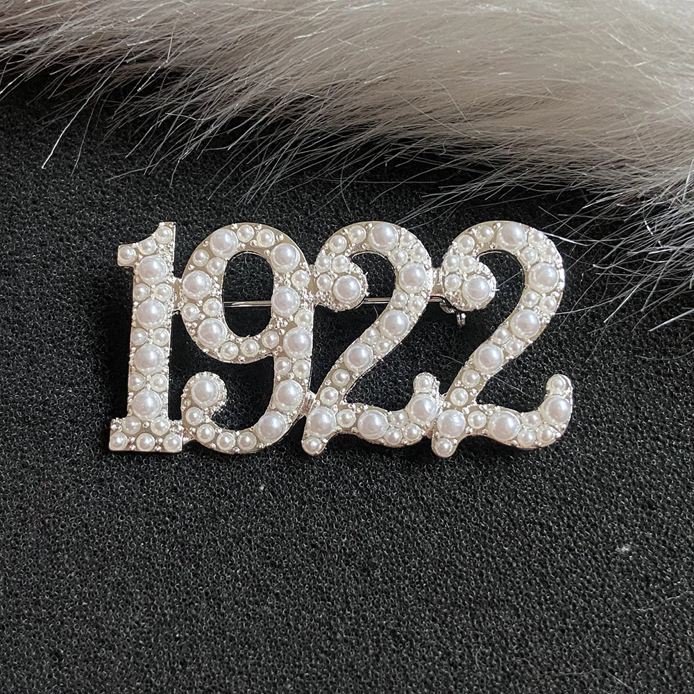 Греческая цифровая ассоциация общества 1922 брошь с жемчугом