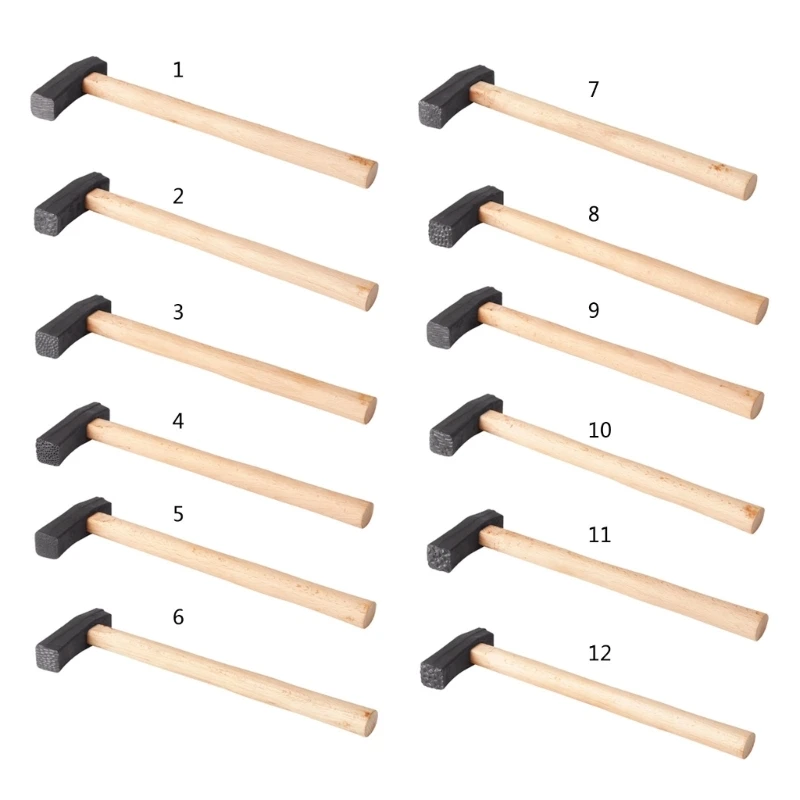 

Ergonomic Design Metalworking Hammer Square Head Hammer with Wood Handle Design
