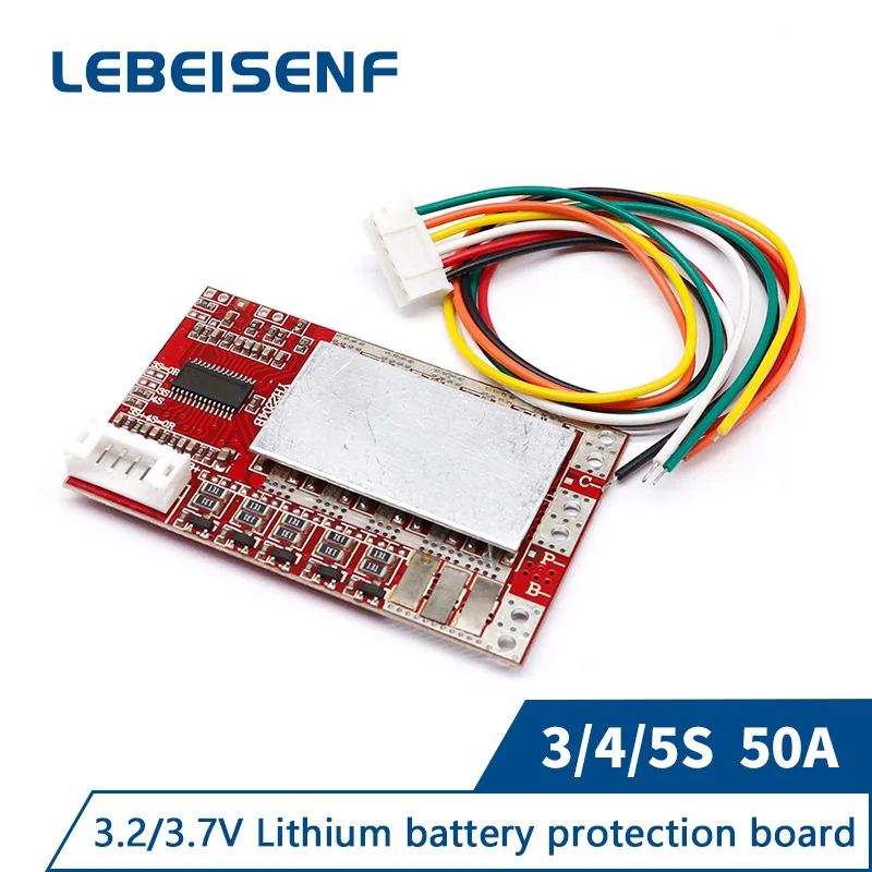 

3S 4S 50A BMS плата/55A 3.2в 3.7В Защитная плата литиевой батареи/3,2 в фосфат железа/батарея LiFePO4 BMS плата с балансом
