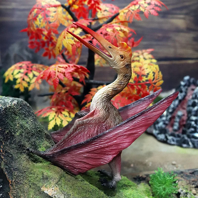 Детская модель большой кетзалтус Юрского периода твердый динозавр игрушка