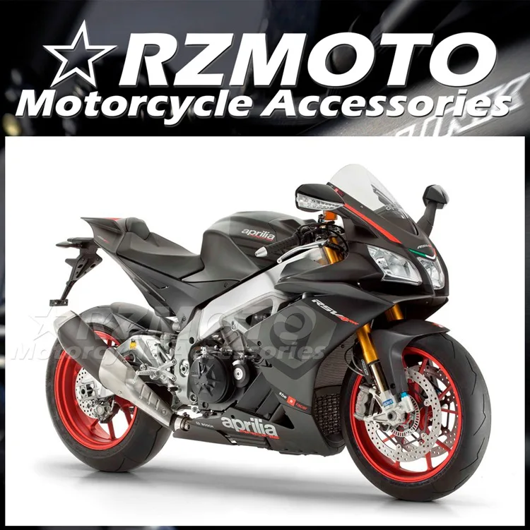 

Комплект обтекателей из АБС-пластика, 4 подарка, подходит для Aprilia RSV4 1000 2015 2016 2017 2018 2019 15 16 17 18 19, комплект обтекателей, матовый черный