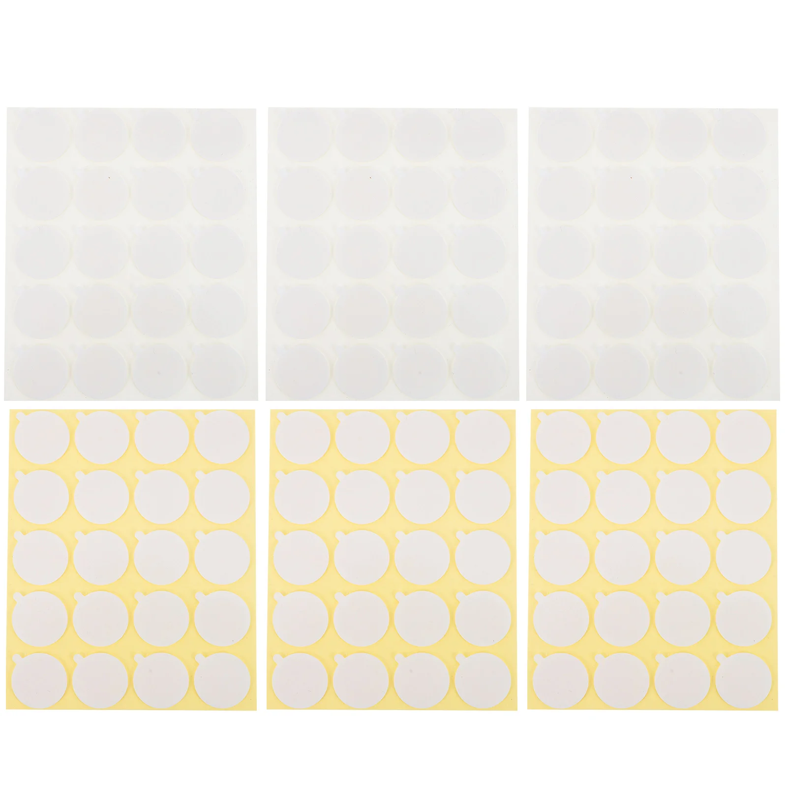 

6 Sheets Adhesive Glue Dot Candlewick Double-Sided Adhesive DIY Craft Stickers