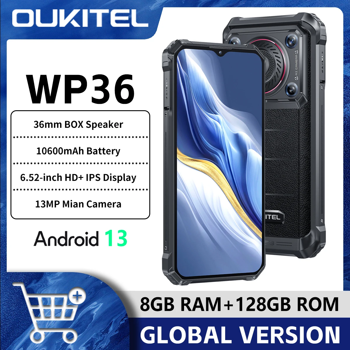 Смартфон Oukitel WP36 8/128ГБ global
