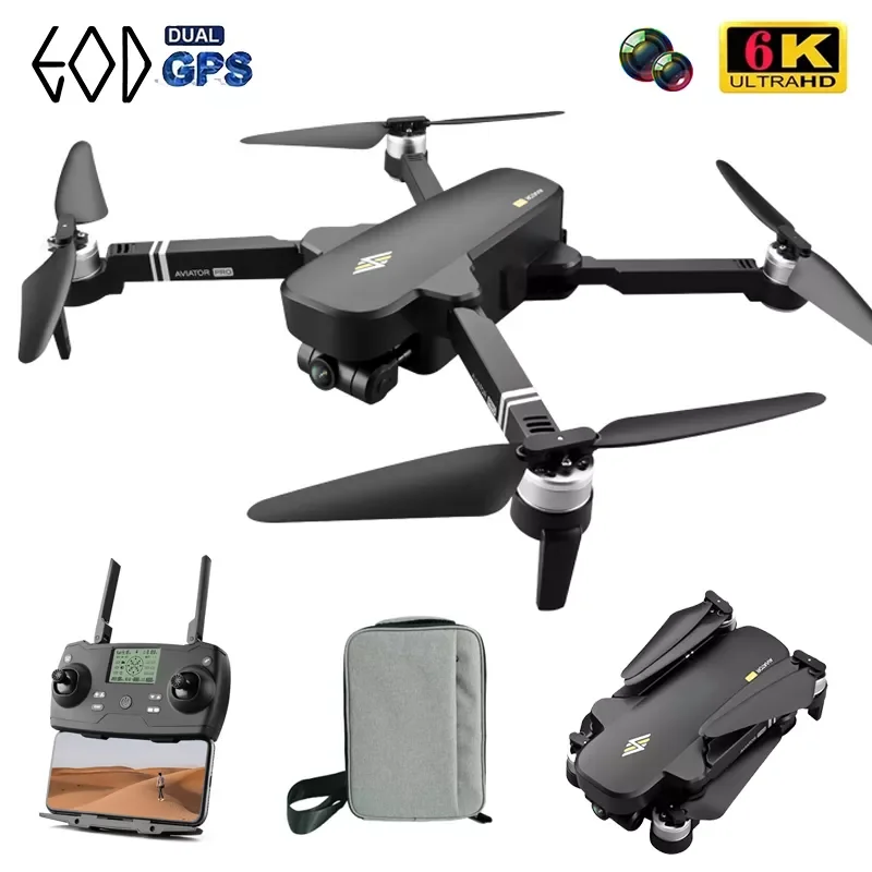 

2022 New Dual GPS Drone 6K Profesional Camera HD Electronic stabilization and anti-shake two-axis gimbal Helicopter Quadrocopter