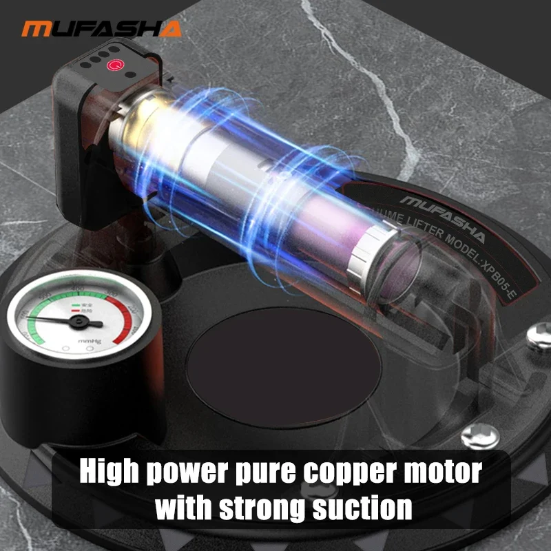 MUFASHA XPB05E сверхмощная присоска электрический вакуумный воздушный насос