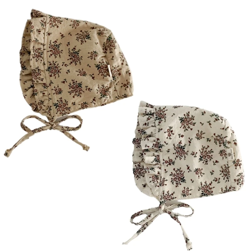 

Warm Winter Hat with Delicate Lace Trim for Girls Protect Their Ears in Style