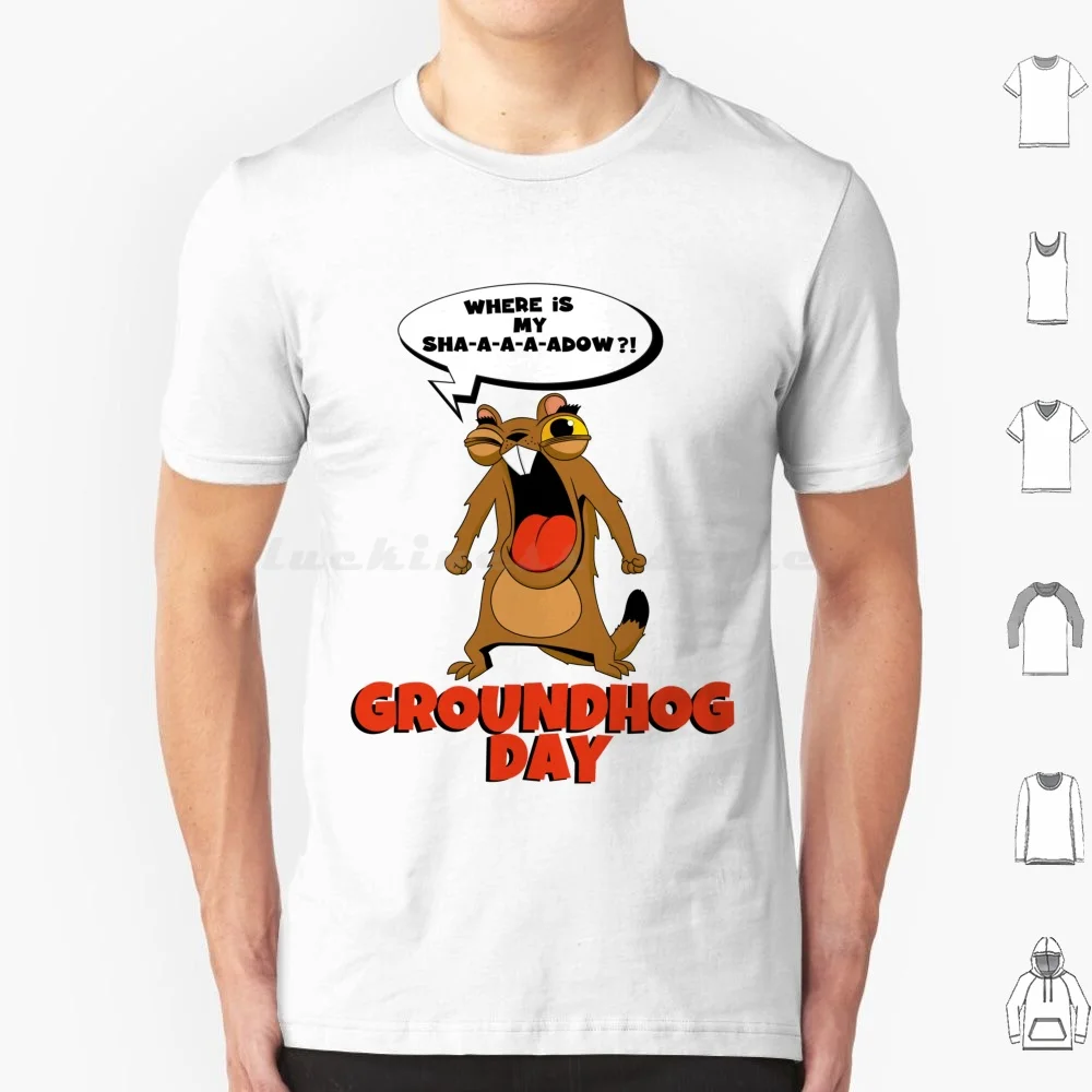 Футболка большого размера на день Араша 100% хлопок пунксутауни милый