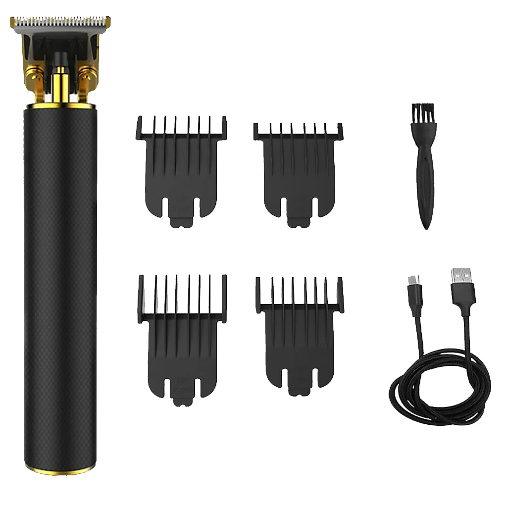 

USB Rechargeable Hair Clipper Adults Kids Home Barber Shop Hairdressing Trimming Grooming Hair Trimmer