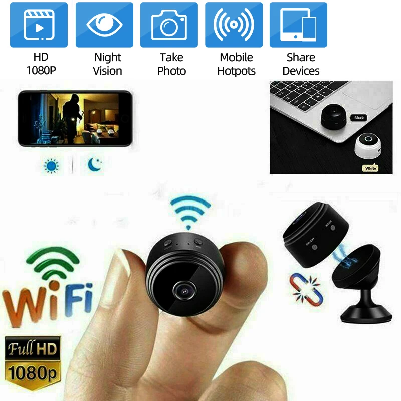 Мини-камера видеонаблюдения A9 HD 1080P Wi-Fi |