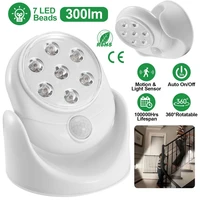 jmt wireless led spotlight 90 degree motion sensor night lamp 360%c2%b0rotate cordless stairs lights battery operated