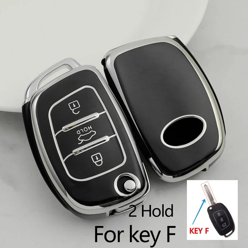 

3 4 BT серебристый ТПУ чехол для автомобильного ключа для Hyundai чехол Ix25 Kona Tucson Sonata FE I40 Elantra Ix35 I20 Ix45 HB20 Accent